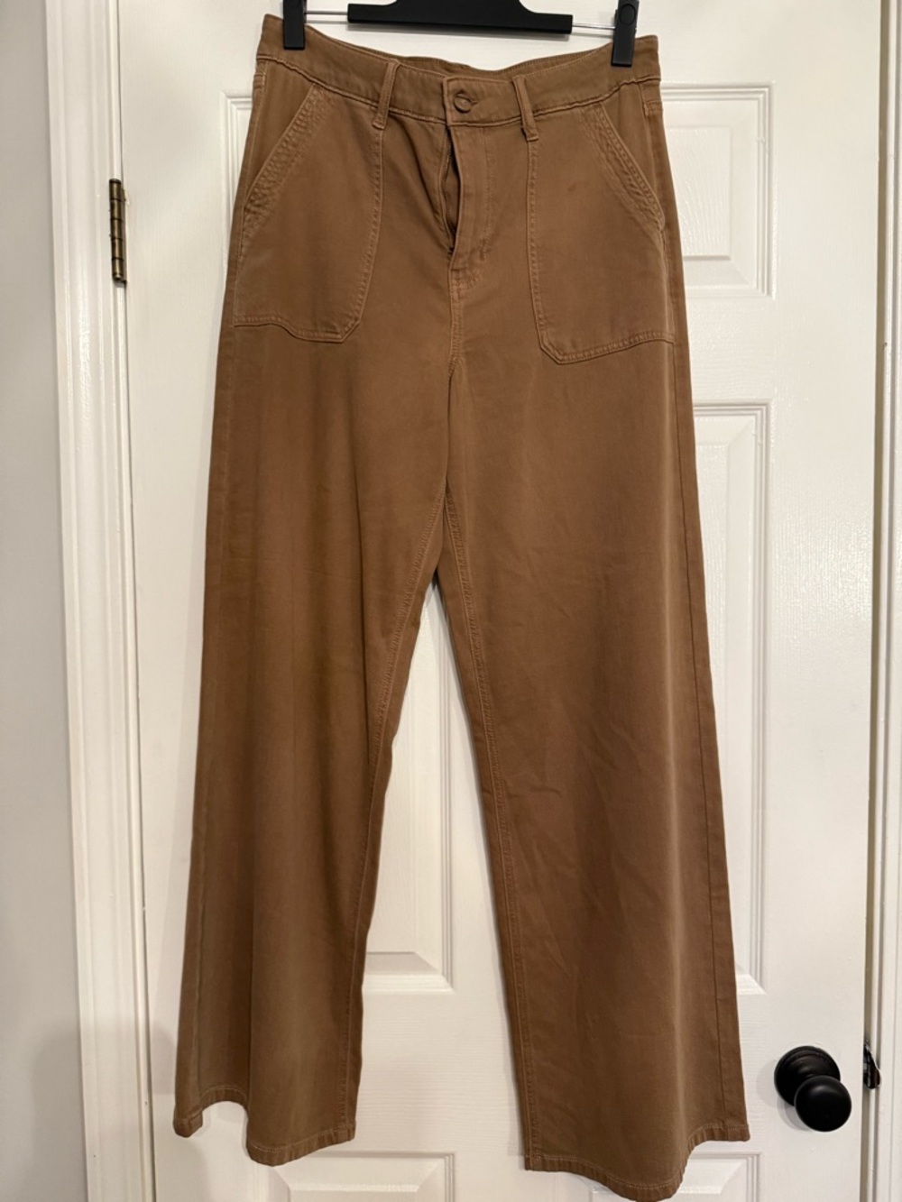 American Eagle Outfitters Wide Leg Pants in Brown